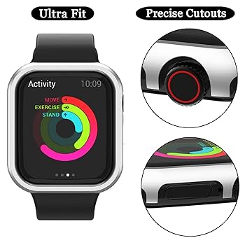 Apple Watch Case – Sports(SILVER) Amazon.com: Apple Watch Series 8 (GPS, 45MM) Silver Aluminum